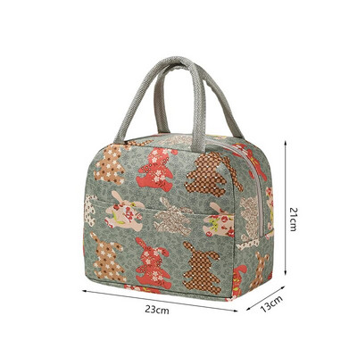 Φορητό Cartoon Cooler Bag Κουτί μεσημεριανού πακέτου πάγου για γυναίκες Παιδιά Παιδιά Μονωμένη τσάντα μεσημεριανού γεύματος Kawaii Cute tote Food Τσάντες πικνίκ