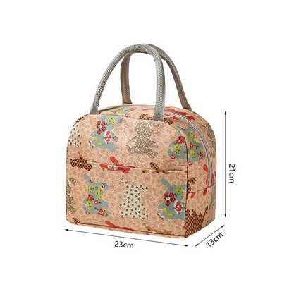 Φορητό Cartoon Cooler Bag Κουτί μεσημεριανού πακέτου πάγου για γυναίκες Παιδιά Παιδιά Μονωμένη τσάντα μεσημεριανού γεύματος Kawaii Cute tote Food Τσάντες πικνίκ