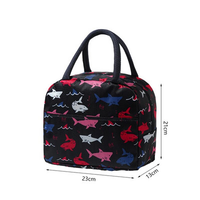 Φορητό Cartoon Cooler Bag Κουτί μεσημεριανού πακέτου πάγου για γυναίκες Παιδιά Παιδιά Μονωμένη τσάντα μεσημεριανού γεύματος Kawaii Cute tote Food Τσάντες πικνίκ