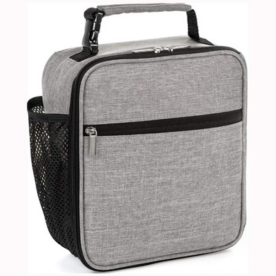 Vīriešu sieviešu izolēta pārnēsājama atkārtoti lietojama termiskā pusdienu kastes dzesētāja pusdienu soma skolas birojam Uzglabājiet ēdienu svaigu siltu vai aukstu