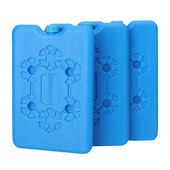 3 gab. Ceļojumu piknika ledus pakas bez smaržas, ilgstošas pusdienu maisiņiem Svaiga pārtika atkārtoti lietojama īpaši plāna automašīnai pārnēsājama gluda virsma