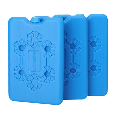 3 gab. Ceļojumu piknika ledus pakas bez smaržas, ilgstošas pusdienu maisiņiem Svaiga pārtika atkārtoti lietojama īpaši plāna automašīnai pārnēsājama gluda virsma