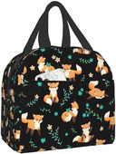 Fox torba za ručak za žene, muškarce, izolirana kutija za ručak, periva posuda za ručak, rashladna torba, višekratna kutija za ručak, kutija za uredski rad