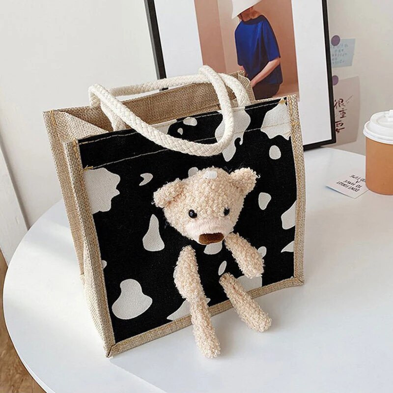 Drobiniai krepšiai moterims pečių krepšys Retro atsitiktinis nešiojamas rankinės Etninio stiliaus didelės talpos rankinės Japoniško stiliaus studentų krepšys