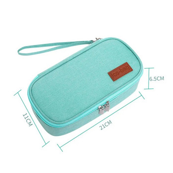 Candy Color Insulin Cooling Bag χωρίς Gel Drug Freezer for Diabetes Thermal Insulated Pill Protector Φορητό Medicla Cooler