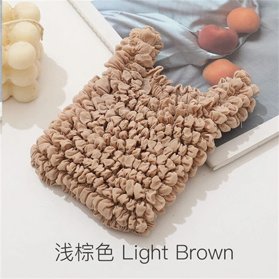 Plisēts maisiņš Atkārtoti lietojami glabāšanas iepirkumu maisiņi Videi draudzīgi salokāmi liela ietilpība rokas modes burvju stiepšanās soma