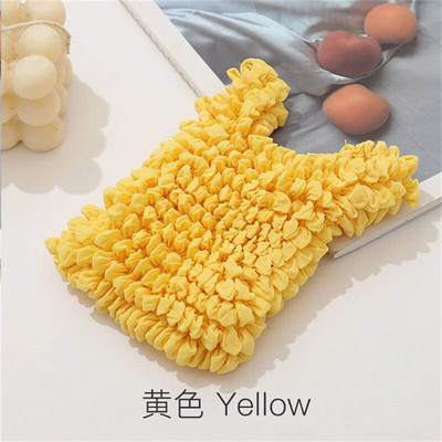 Plisēts maisiņš Atkārtoti lietojami glabāšanas iepirkumu maisiņi Videi draudzīgi salokāmi liela ietilpība rokas modes burvju stiepšanās soma