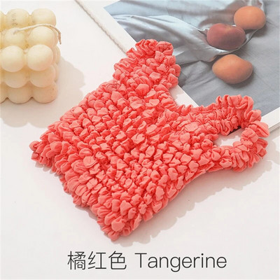 Plisēts maisiņš Atkārtoti lietojami glabāšanas iepirkumu maisiņi Videi draudzīgi salokāmi liela ietilpība rokas modes burvju stiepšanās soma