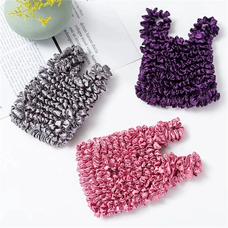 Plisēts maisiņš Atkārtoti lietojami glabāšanas iepirkumu maisiņi Videi draudzīgi salokāmi liela ietilpība rokas modes burvju stiepšanās soma