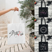 Jauns Kpop STRAY KIDS albums 5 zvaigžņu kosmētikas soma Eungmin BangChan HYUNJIN Felix LOMO kosmētikas somiņas Dāvana faniem Sieviešu penālis