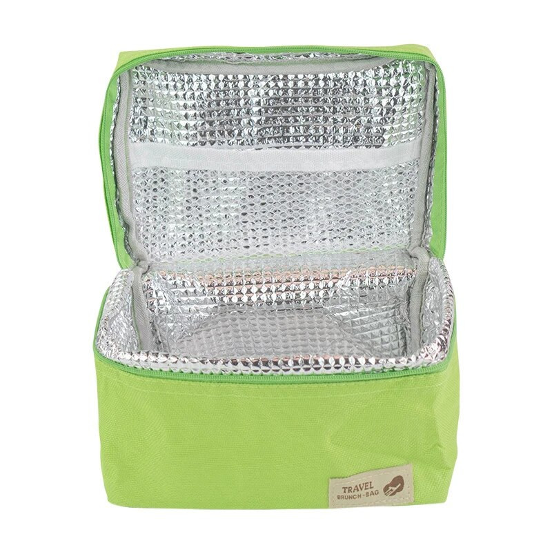 Jauni praktiski mazi pārnēsājami ūdensnecaurlaidīgi aukstummaisi kannas vīna pārtika svaigi uzglabājams ledus maiss siltumizolācija piknika pusdienu kaste soma