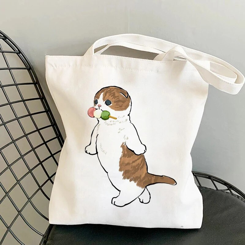 Sieviešu audekla iepirkumu soma Studentu grāmatu soma Sieviešu audekla auduma plecu soma Eko rokassomiņa Atkārtoti lietojamas pārtikas preču veikalu somas