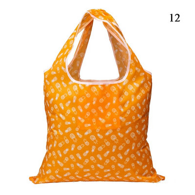 Πτυσσόμενη οικολογική τσάντα για ψώνια με εκτύπωση μόδας Τσάντες χειρός Πτυσσόμενες τσάντες τσάντα μεγάλης χωρητικότητας για ταξίδια παντοπωλείου