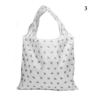 Πτυσσόμενη οικολογική τσάντα για ψώνια με εκτύπωση μόδας Τσάντες χειρός Πτυσσόμενες τσάντες τσάντα μεγάλης χωρητικότητας για ταξίδια παντοπωλείου