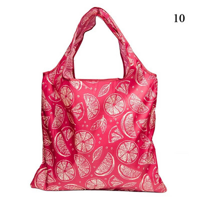 Πτυσσόμενη οικολογική τσάντα για ψώνια με εκτύπωση μόδας Τσάντες χειρός Πτυσσόμενες τσάντες τσάντα μεγάλης χωρητικότητας για ταξίδια παντοπωλείου