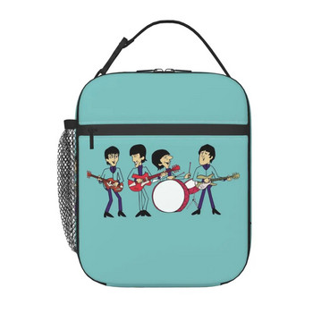 The Beatle Insulated Lunch Bags Μεγάλη επαναχρησιμοποιήσιμη θερμική τσάντα Tote μεσημεριανό Box Office Ταξίδια Άνδρες Γυναίκες