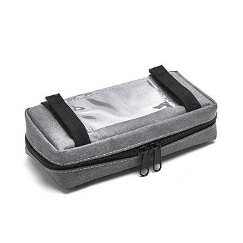 Инсулинова хладилна чанта Преносим изолиран диабетичен инсулинов калъф за пътуване Кутия за хладилна кутия Bolsa Termica Оксфорд плат алуминиево фолио Торба за лед