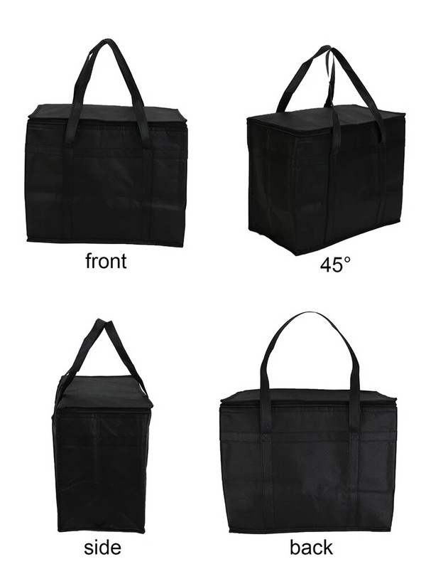 Mīksta dzesētāja soma kaste ar rāvējslēdzēju augšpusē un pastiprinātu apakšu, izolētu atkārtoti lietojamu somu kempinga piknikam