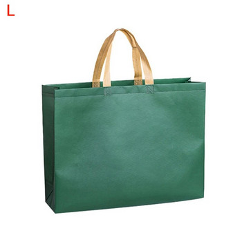 Пазаруваща чанта от нетъкан текстил за многократна употреба Памучен плат Дамски чанти за през рамо Нетъкан екологичен калъф Органайзер Мултифункционален