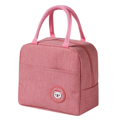 Pārnēsājama izolēta pusdienu soma sievietēm, bērniem, saldētavas pikniks pārtikas termiskais konteiners darbam ceļojumu pusdienu kastes soma Bento aksesuāri