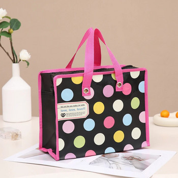 Κινούμενα σχέδια Επαναλήψιμες μη υφασμένες τσάντες αγορών Γυναικεία τσάντα τσάντας γυναικείας διαφήμισης Shopper Eco τσάντα ώμου