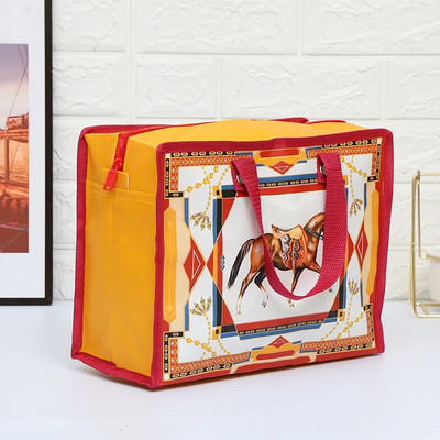 Κινούμενα σχέδια Επαναλήψιμες μη υφασμένες τσάντες αγορών Γυναικεία τσάντα τσάντας γυναικείας διαφήμισης Shopper Eco τσάντα ώμου