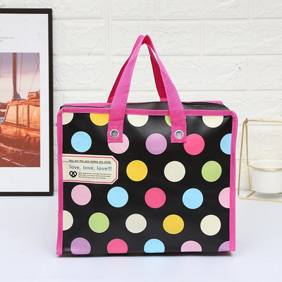 Κινούμενα σχέδια Επαναλήψιμες μη υφασμένες τσάντες αγορών Γυναικεία τσάντα τσάντας γυναικείας διαφήμισης Shopper Eco τσάντα ώμου