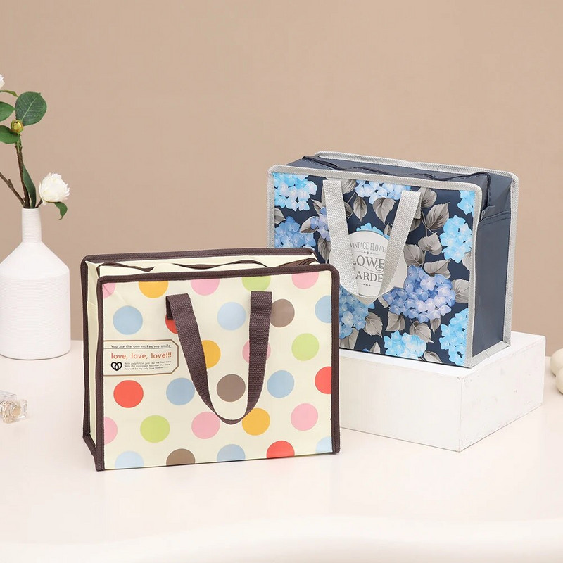 Κινούμενα σχέδια Επαναλήψιμες μη υφασμένες τσάντες αγορών Γυναικεία τσάντα τσάντας γυναικείας διαφήμισης Shopper Eco τσάντα ώμου