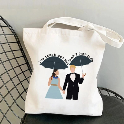 Gilmore Girls Korejas soma Sieviešu Harajuku Gothic Bolsa De Tela Casual Y2k rokassomiņa Smieklīga multfilmu iepirkumu soma Sieviešu audekla soma