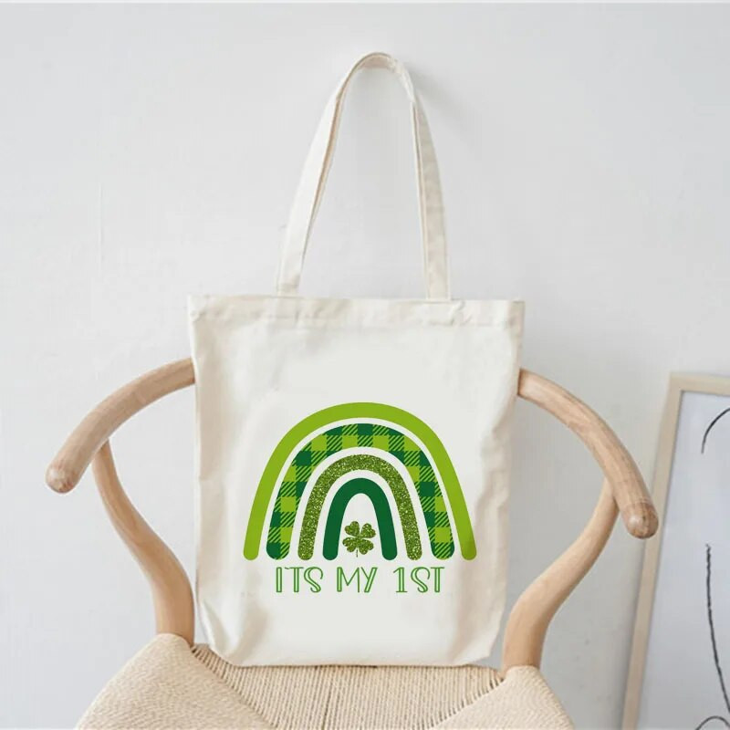 Ženska torba za kupovinu Modna ležerna ljetna torba na rame Sklopiva višekratna kupovna torba u Harajuku stilu Studentska platnena velika torba