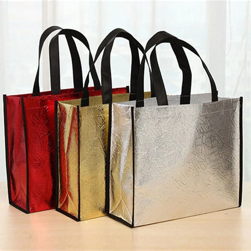 Sieviešu salokāms iepirkumu maisiņš Ūdensizturīgs atkārtoti lietojams eko liels unisex lāzera neausta plecu somas Tote pārtikas preču auduma maisiņu maisiņš