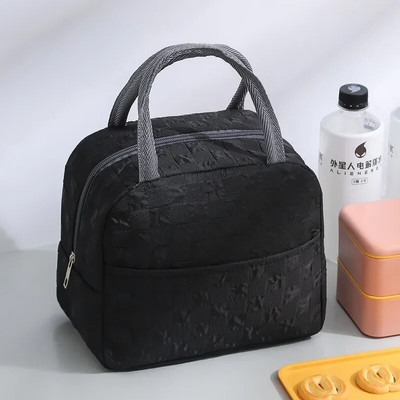 1 gab rūtainā izolētā pusdienu soma, ūdensnecaurlaidīga piknika soma, ledus soma, lielas ietilpības pusdienu kastes soma