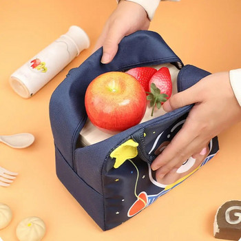 Τσάντα μεσημεριανού κινουμένων σχεδίων Θερμομονωμένο κουτί γεύματος Tote Cooler Handbag Αδιάβροχο σακίδιο πλάτης Bento Pouch Company Τσάντες αποθήκευσης τροφίμων