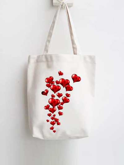 Sieviešu apdruka Panda Jauna 90. gadu Mīlestība Shopper Rokassomas Sieviešu pleciem Mode Ikdienas iepirkšanās Meitenes Grafiska audekla soma