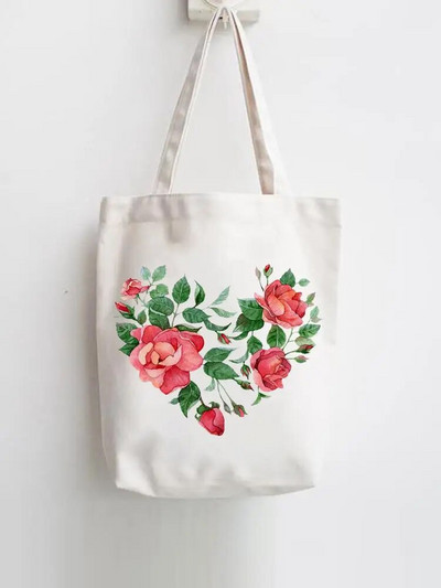 Sieviešu apdruka Panda Jauna 90. gadu Mīlestība Shopper Rokassomas Sieviešu pleciem Mode Ikdienas iepirkšanās Meitenes Grafiska audekla soma