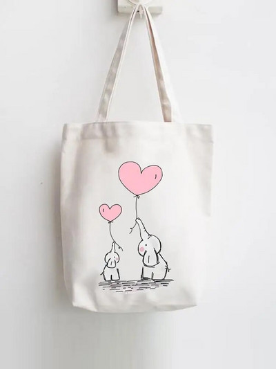 Sieviešu apdruka Panda Jauna 90. gadu Mīlestība Shopper Rokassomas Sieviešu pleciem Mode Ikdienas iepirkšanās Meitenes Grafiska audekla soma