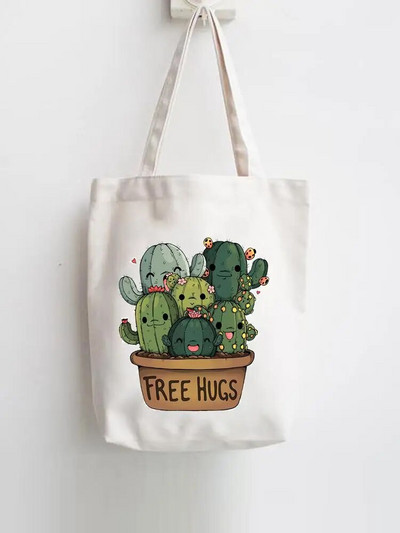 Sieviešu apdruka Panda Jauna 90. gadu Mīlestība Shopper Rokassomas Sieviešu pleciem Mode Ikdienas iepirkšanās Meitenes Grafiska audekla soma