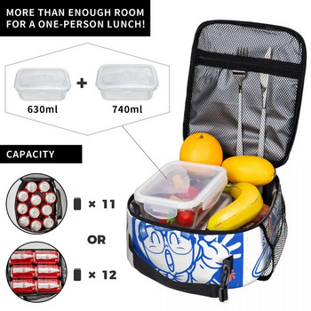 Arale от Dr Slump Термоизолирани чанти за обяд Работна преносима кутия за обяд Термоохладителна кутия за обяд