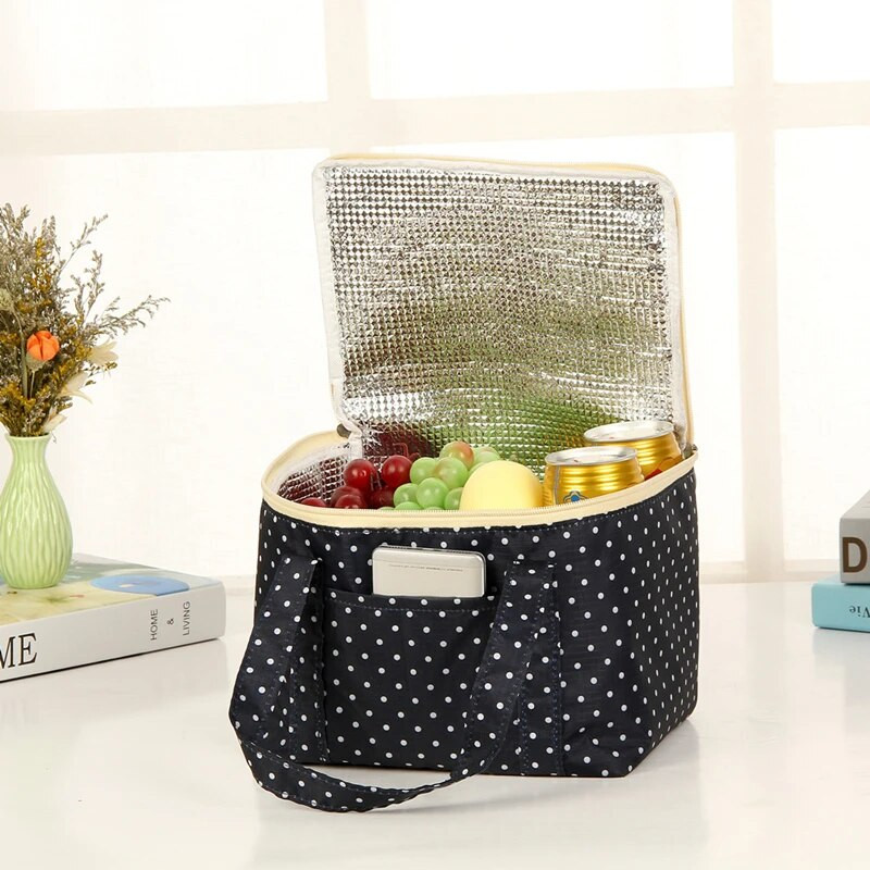 Termalne torbe za ručak od Oxford tkanine velikog kapaciteta Prijenosni izolacijski spremnik za pohranu hrane Bento Box Rashladna torba za piknik putovanja