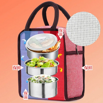 6L термоизолирани чанти за жени, деца, пикник, охладител, чанта за обяд, охладител, кутия за обяд Bento, чанти