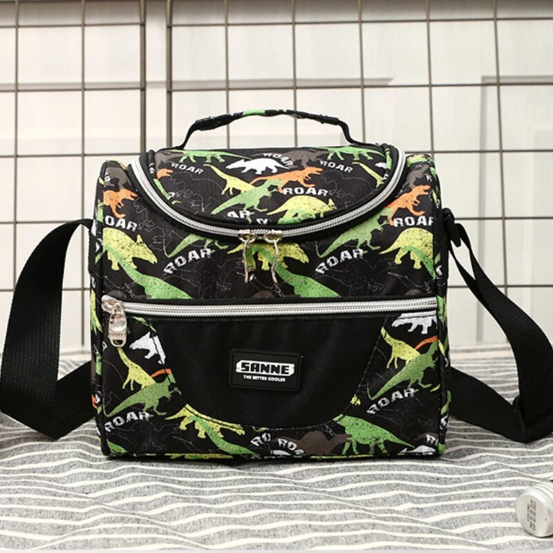 Kaasaskantav söögikott meeste toidusoojuskarp, veekindel käeshoitav söögikarbi ümbris, pikniku isoleeritud söögikott lastele Bento kott jahutuskott