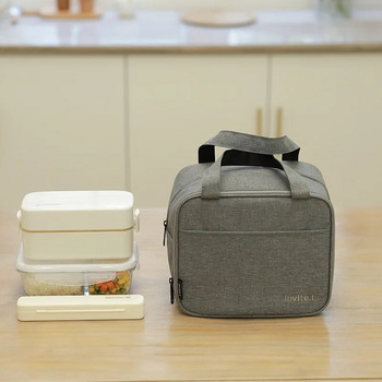 Непропусклива работа Преносимо съхранение на храна Замразена хладилна чанта Кутия за обяд Чанта за обяд Изолирана чанта за обяд
