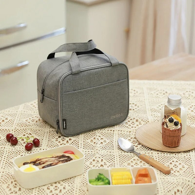 Непропусклива работа Преносимо съхранение на храна Замразена хладилна чанта Кутия за обяд Чанта за обяд Изолирана чанта за обяд