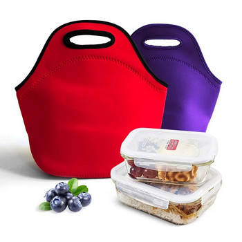 Материал за гмуркане Чанта за обяд Детска щампа за обяд Термоизолационна чанта за обяд Удобна чанта Преносима чанта за обяд