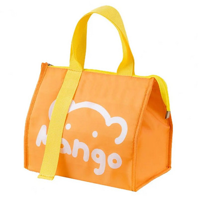 Pārnēsājamas termiskās pusdienu kastes somas Lielas ietilpības Oksfordas auduma pārtikas uzglabāšanas rokassomas Ceļojumu piknika maisiņš, izolēts dzesētājs Bento soma