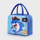 Τσάντα μεσημεριανού γεύματος Bento Bag Kids Handheld Insolated Bag Oxford Cloth Cute Cartoon Student τσάντα μεσημεριανού γεύματος