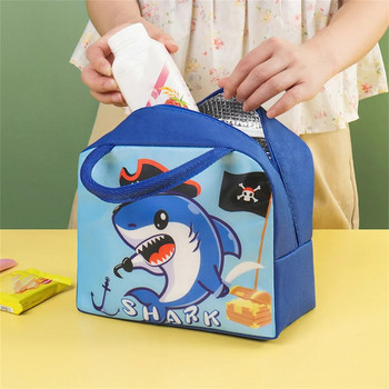 Чанта за обяд Bento Bag Детска ръчна изолирана чанта Оксфордски плат Сладък анимационен студент Lunchbox Чанта