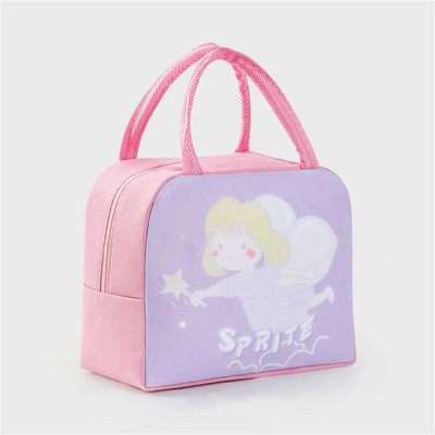 Τσάντα μεσημεριανού γεύματος Bento Bag Kids Handheld Insolated Bag Oxford Cloth Cute Cartoon Student τσάντα μεσημεριανού γεύματος