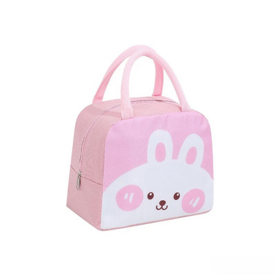 Φορητή μονωμένη θερμική τσάντα μεσημεριανού γεύματος Χαριτωμένα κινούμενα σχέδια για πικνίκ αποθήκευση τροφίμων Κουτί μεσημεριανού γεύματος Τσάντες ψυγείου για γυναίκες κορίτσι Παιδιά Παιδιά