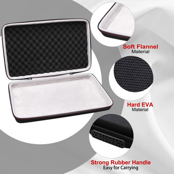 Калъф за контролер LTGEM за Arturia MiniLab 3 Mini Hybrid Keyboard Controller - твърда защитна чанта за пътуване при съхранение